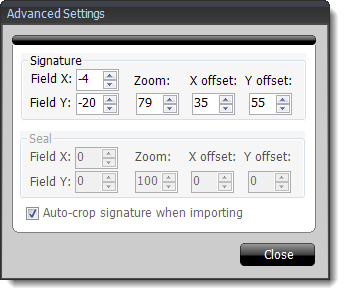 Configure Advanced Settings