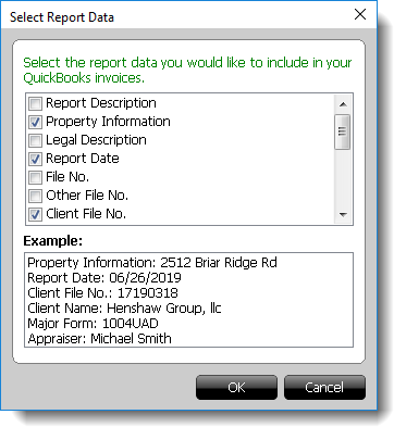 Export to QuickBooks