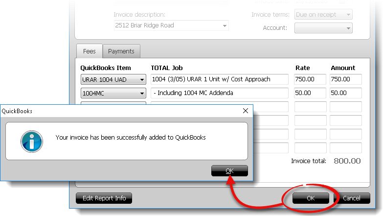 Export to QuickBooks