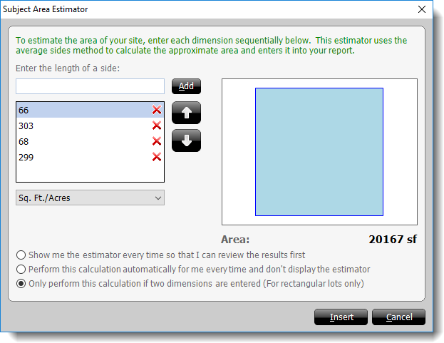 Area Estimator