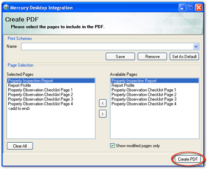 Create PDF