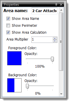 Area Properties