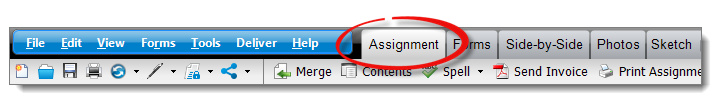 Assignment Tab
