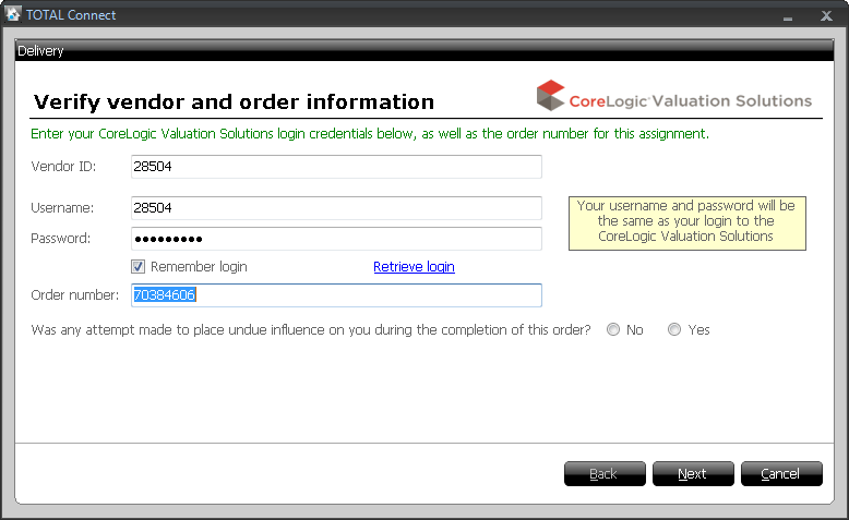 Verify Vendor