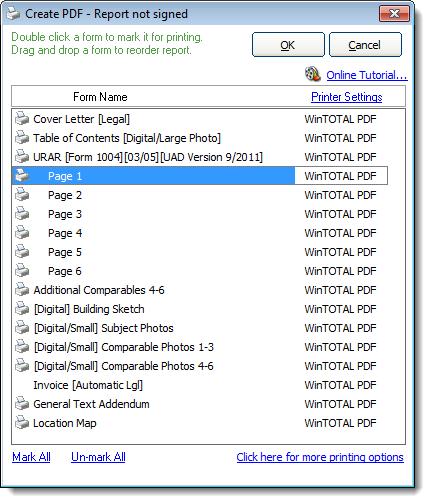 WinTOTAL Print Engine