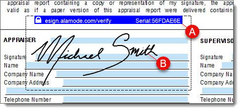 Signature and eSign seal