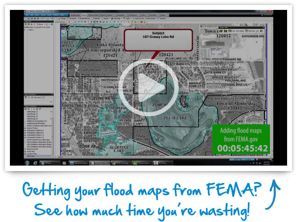 FEMA.gov maps vs InterFlood maps